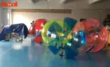 funny giant rolling bubble zorb ball